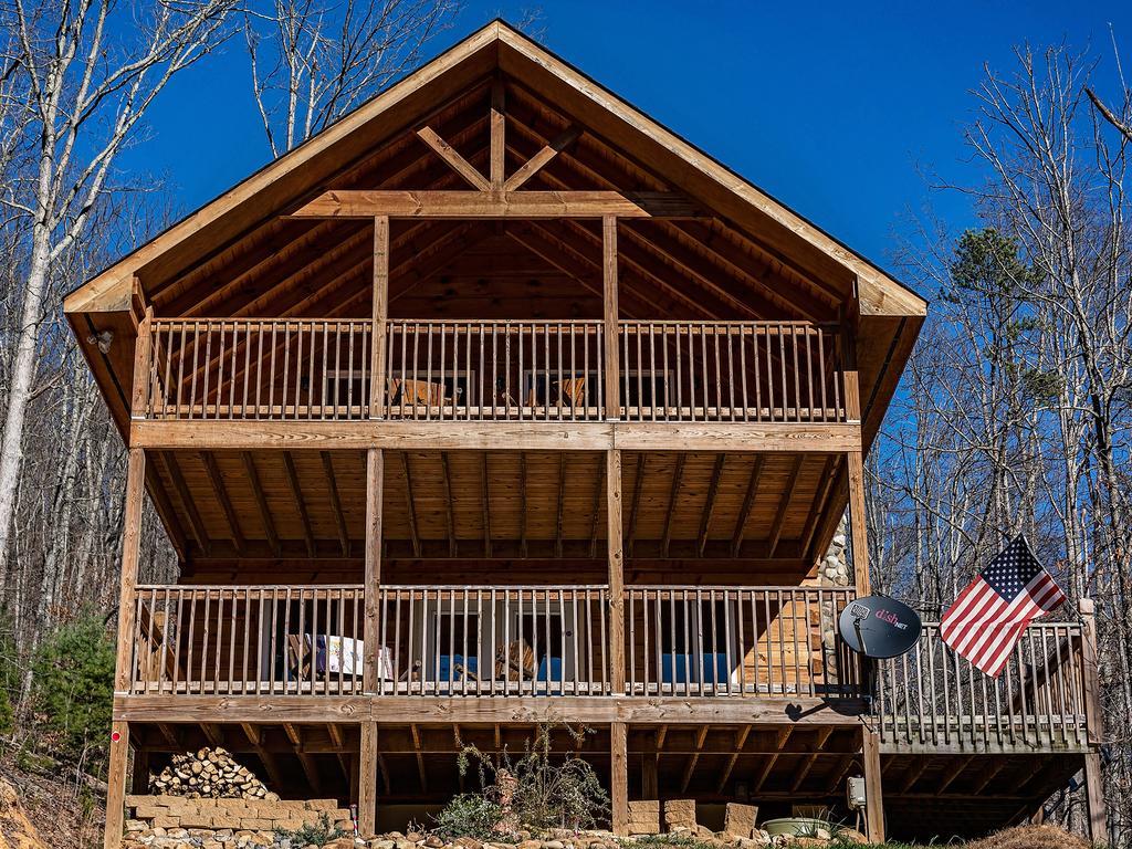 塞维尔维尔 Log Cabin In Smoky Mountains酒店 外观 照片