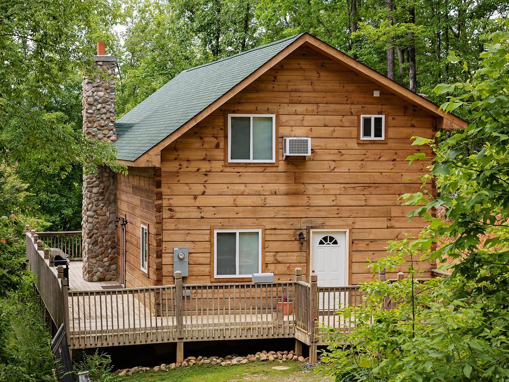 塞维尔维尔 Log Cabin In Smoky Mountains酒店 外观 照片